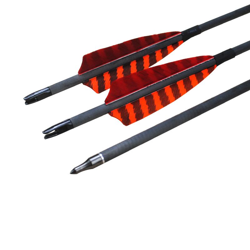 Carbon arrows for archers shooting