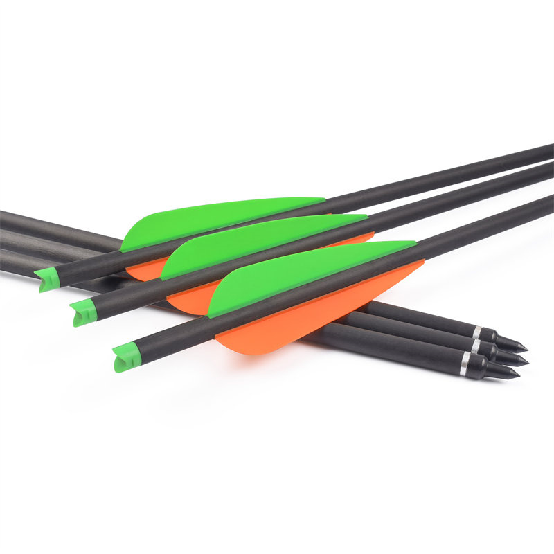 Carbon arrow bolts for crossbow hunting