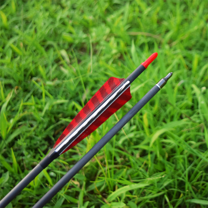 Pure carbon arrows for archers