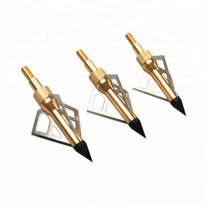 NIKA Archery 151008  Archery Arrow Point Hunting Steel Arrow Broadhead