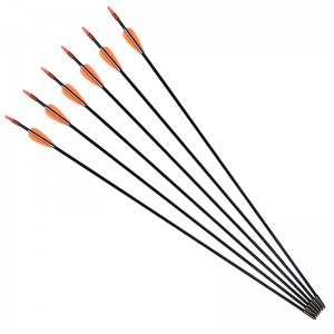 Elong Outdoor 113179 26inch ID4mm Fiberglass Arrow Archery Recurve Bow Shooting Practice