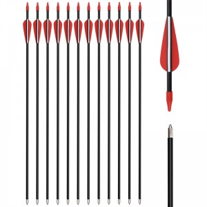 Elong Outdoor 110130 ID5mm 30inch Fiberglass Shaft Arrow Archery Outdoor Shooting