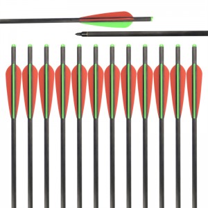 Elong Outdoor 110038-SLD 22inch ID7.62mm Carbon Bolt Archery Crossbow Target Shooting