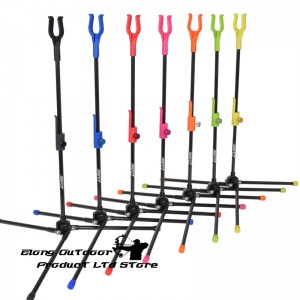 NIKA Archery  46ST05 Folding Bow Stand For Archery Shooting Recurve Bow Holder