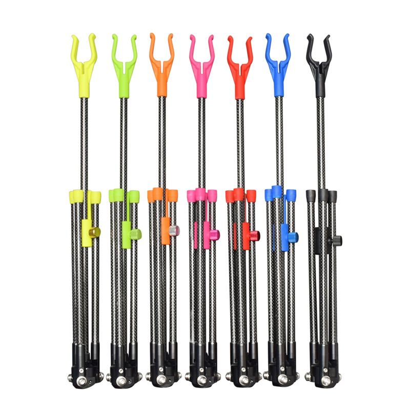 NIKA Archery  46ST06  3K Carbon Recurve Bow Stand For Achery Recurve Bow Holder