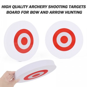 Elong Outdoor 410025-01 EVA Youth Archery Arrow Foam Target For Shooting Practice Disc Target Foam Disc