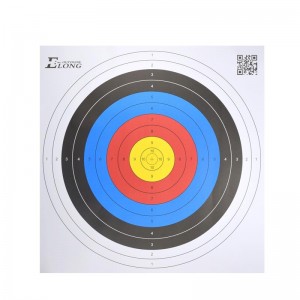 Elong Outdoor 41TF01 60*60cm Target Face Paper For Archery Practice Target Shooting