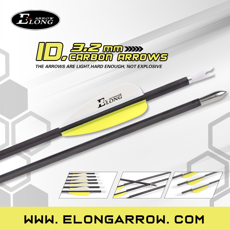 New Arrivals- ID3.2mm Pure Carbon Arrow