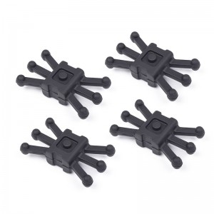 Elongarrow240001 Archery Compound Bow Rubber Dampeners Black Color Bow Accessories