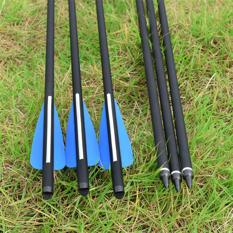 Elongarrow 16-22inches Archery Hunting Arrow Bolts Rollfiberglass Bolts For Outdoor Crossbow Hunter