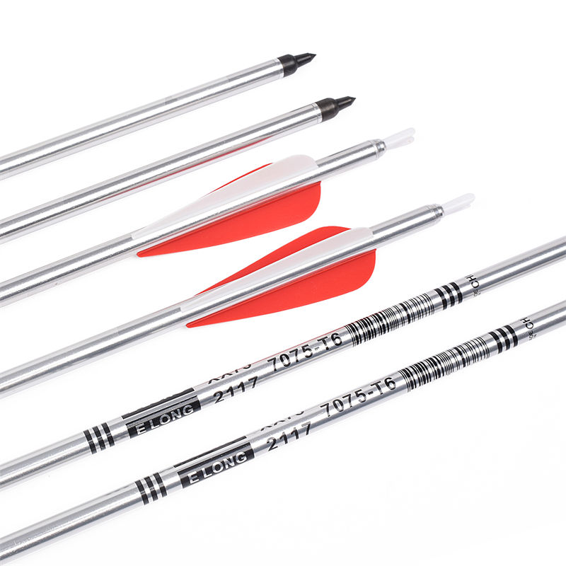 Aluminum arrow for target shooting
