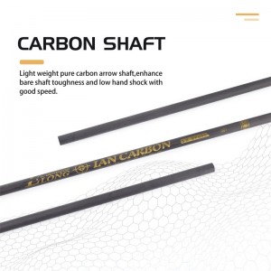 Elongarrow 32inches 3.2mm SP600 Carbon Fiber Arrow Shaft For Archers