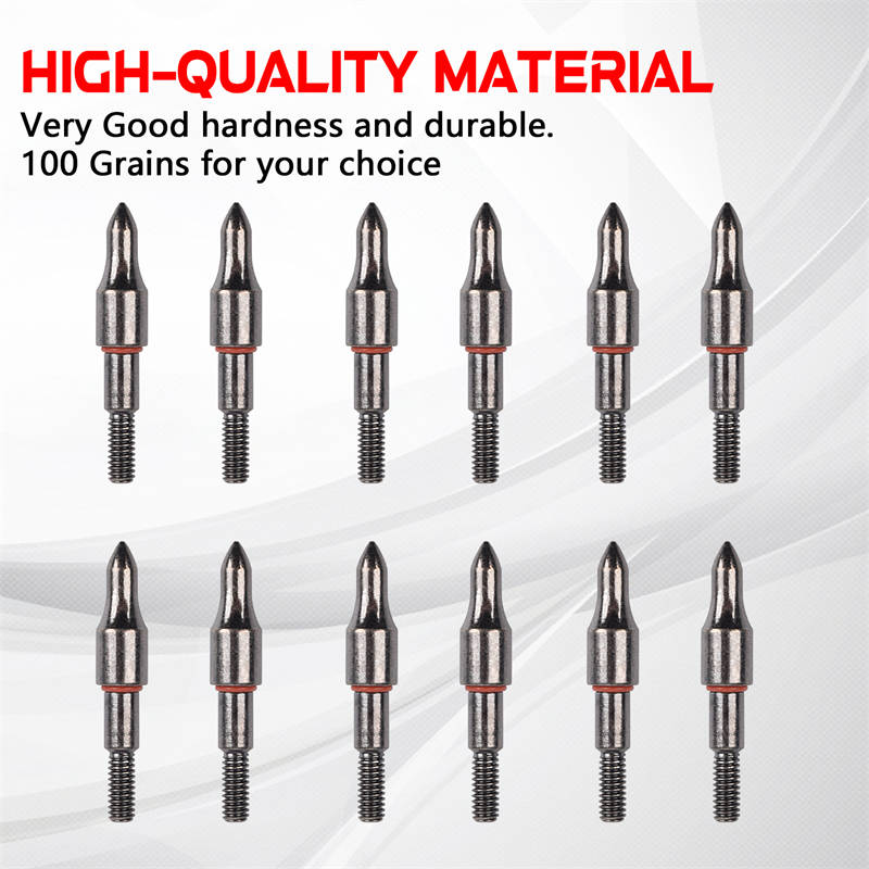 Arrowheads for ID6.2*SP500 carbon arrows