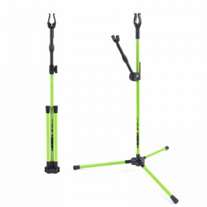Elongarrow bowstand for recurve bow equipment