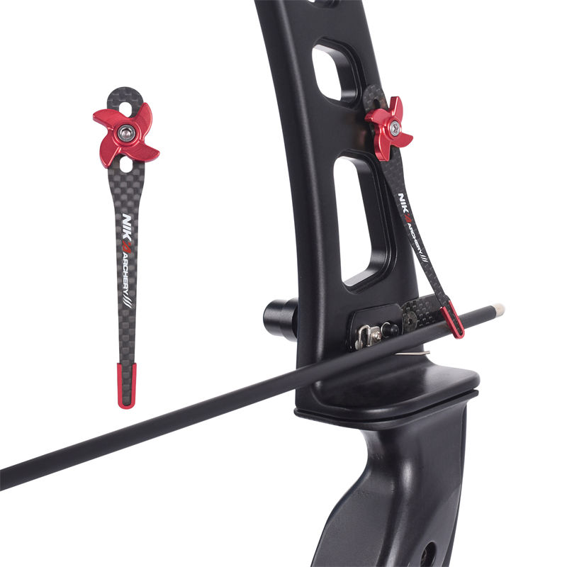 Carbon clicker for recurve bow