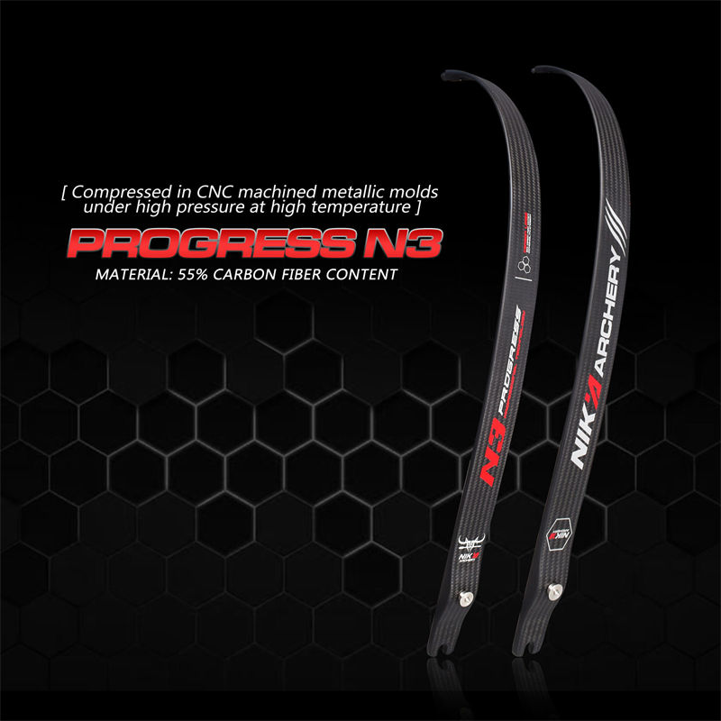 Recurve bow limbs for archers