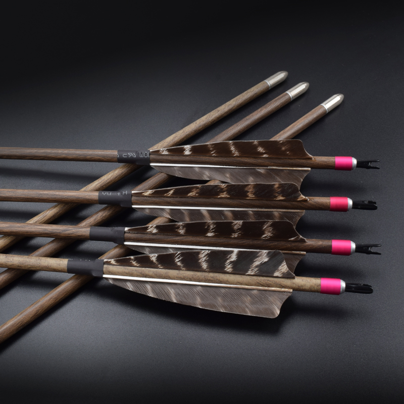 ​Wood grain pure carbon arrows