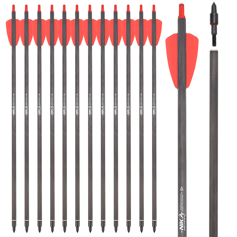 Carbon arrow bolts