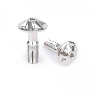 Archery screw bolts for recurve bow risers