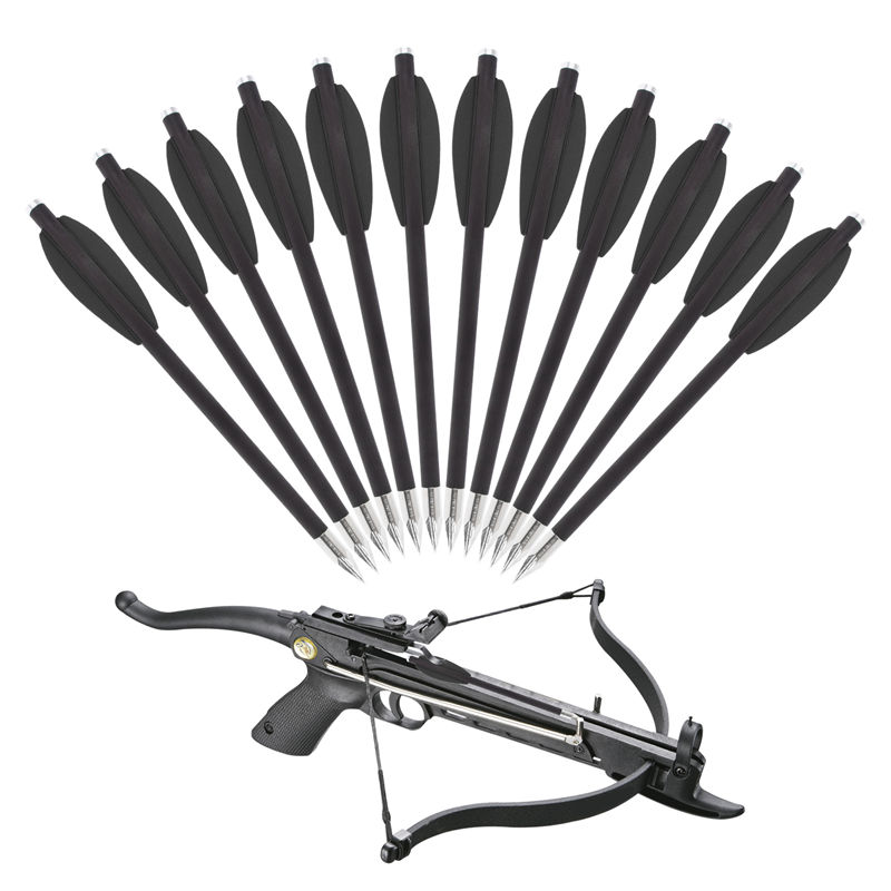 Pistol arrow bolts