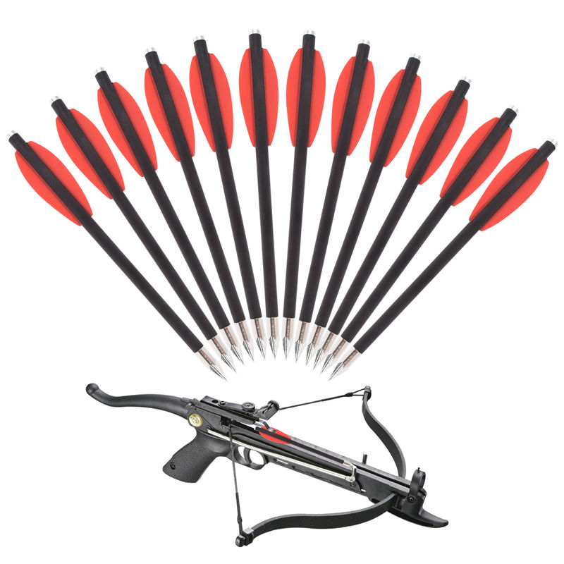 Pistol crossbow bolts for pistol crossbow
