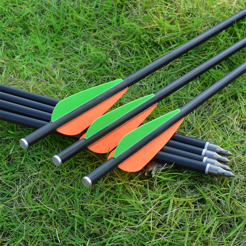 Fiberglass arrow bolts  for outdoor shooting