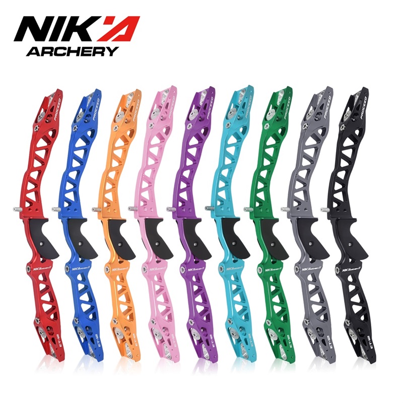Nika archery ET-12 ILF Recurve Riser new colors for archers