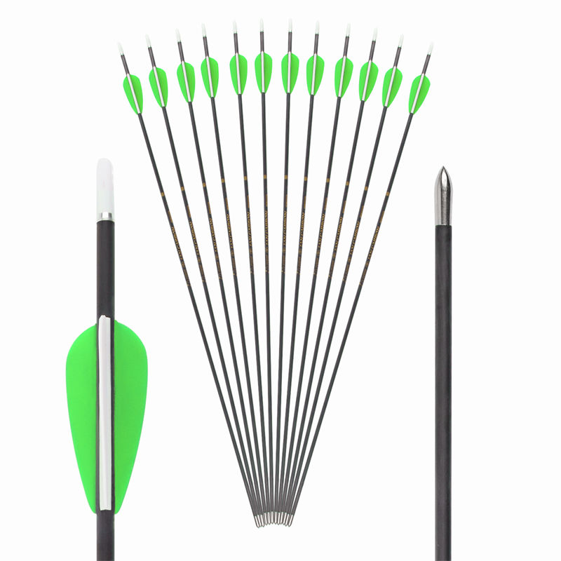 119673 30T High Modulus  ID3.2mm Pure Carbon Arrows